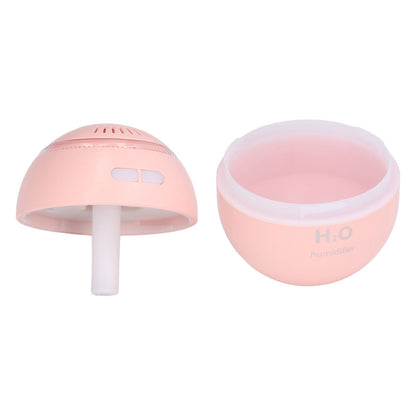USB Air Humidifier 120ml with 2 Speed Settings, Pink