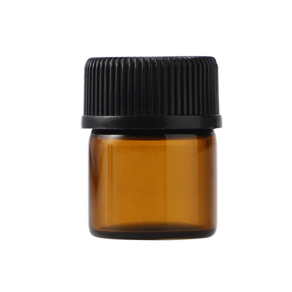 Amber Glass Essential Oil Bottles, Bulk Pack of 100