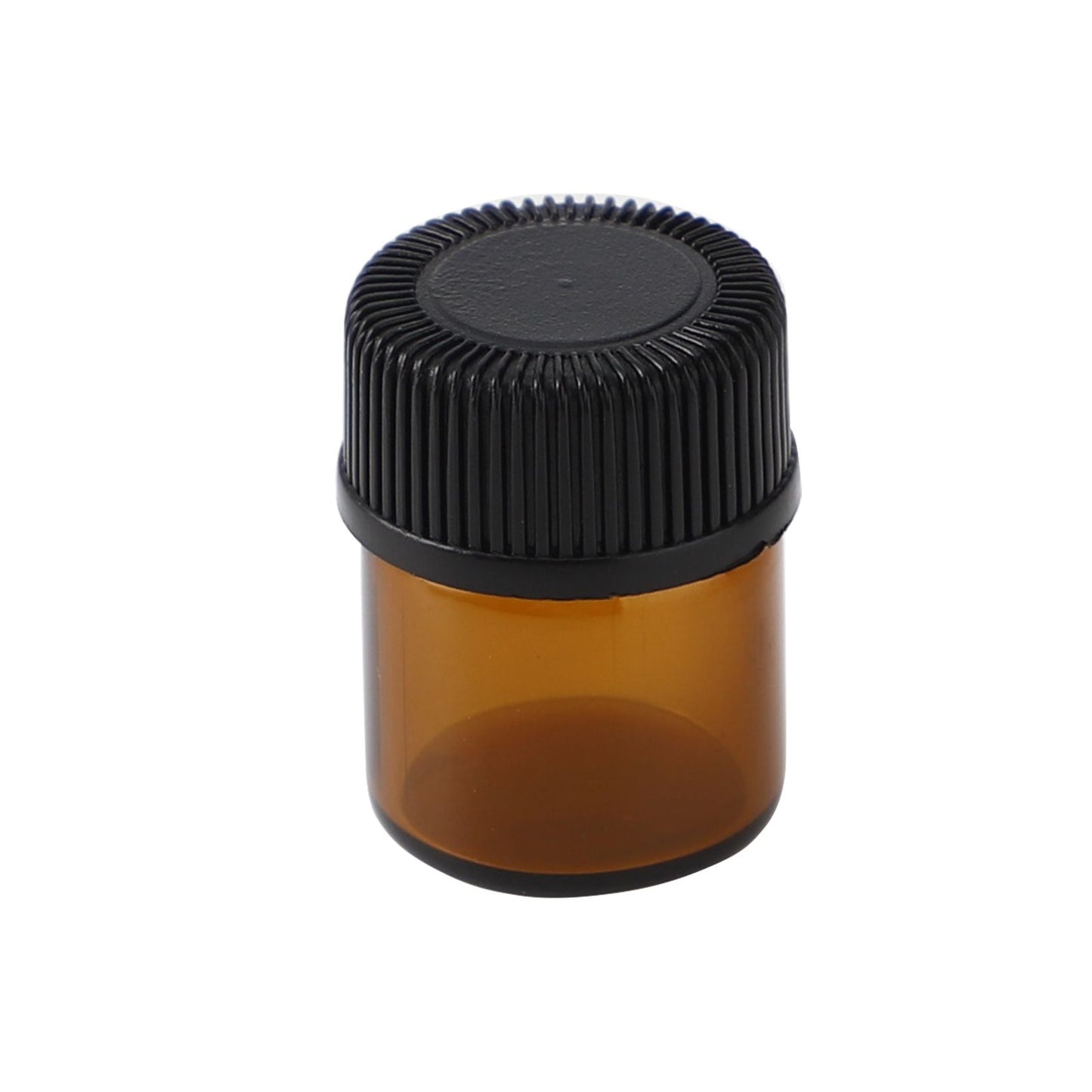 Amber Glass Essential Oil Bottles, Bulk Pack of 100
