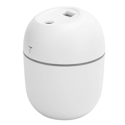 Mini Portable Humidifier with LED Night Light, White
