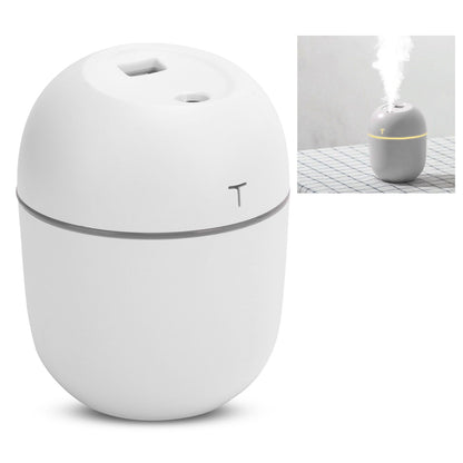 Mini Portable Humidifier with LED Night Light, White