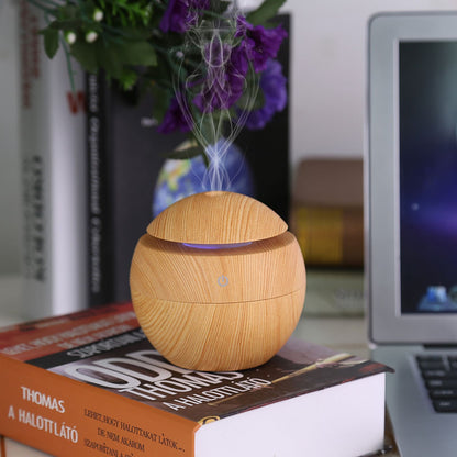 USB Touch Aroma Diffuser and Humidifier, Yellow