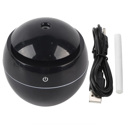 USB Touch Aroma Diffuser and Humidifier, Black