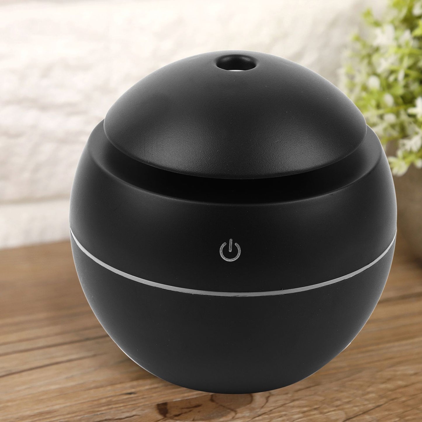 USB Touch Aroma Diffuser and Humidifier, Black