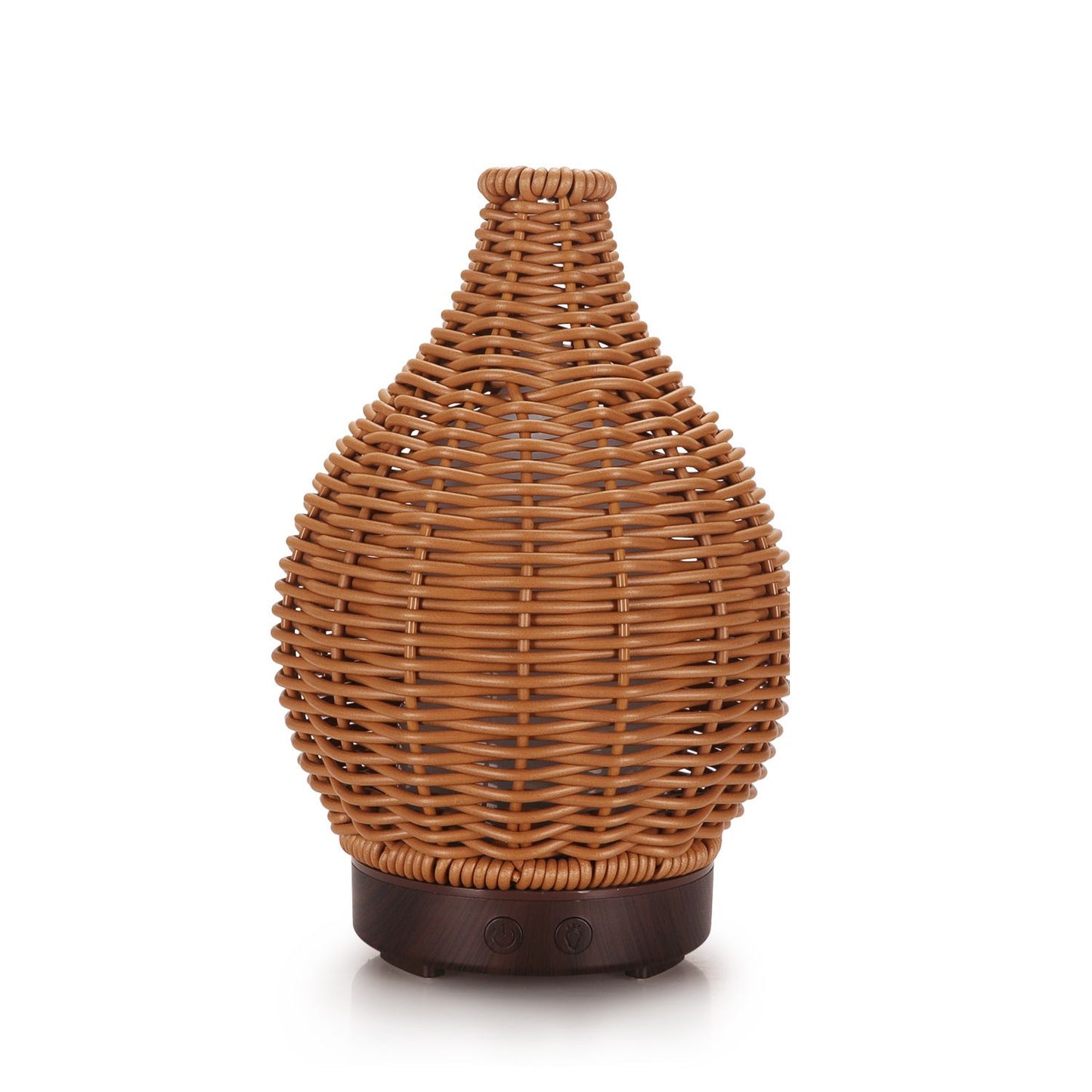 Rattan Weave Aroma Diffuser 100ml with 7 Colour Light