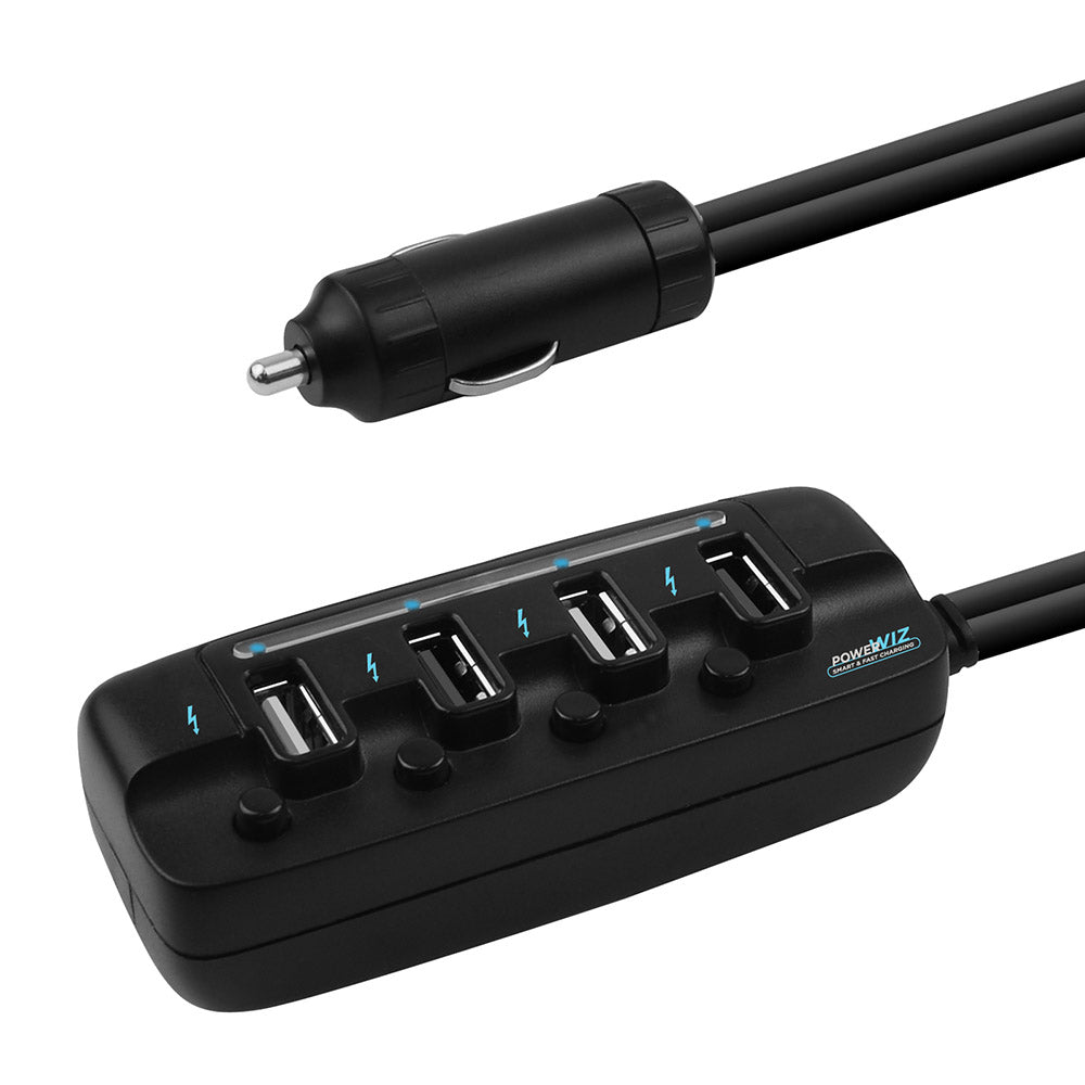 40W Rapid USB Car Charger - Smart Charger for Cars | mbeat