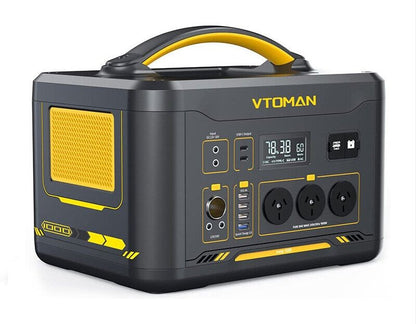 1000W 1408Wh solar generator power station front view