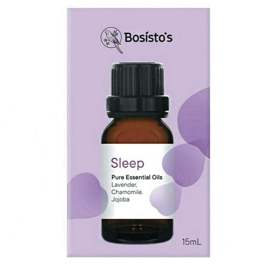 Unwind Naturally – 15ml Bosisto’s Sleep Essential Oil Blend with Lavender & Chamomile