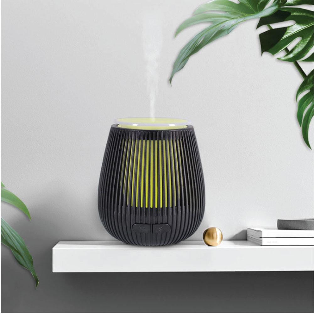 100ml USB Essential Oil Diffuser – Ultrasonic Portable Car Humidifier (Black)
