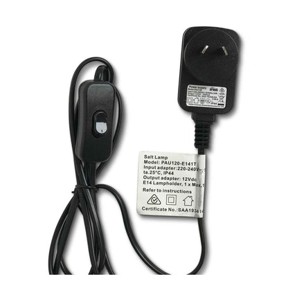 Bud Basket Himalayan Salt Lamp – Hand-Carved Pink Rock with Iron Basket & AU Plug