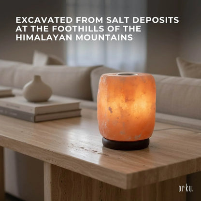 Orku Himalayan Pink Salt Lamp Aroma Diffuser, 3 to 5kg