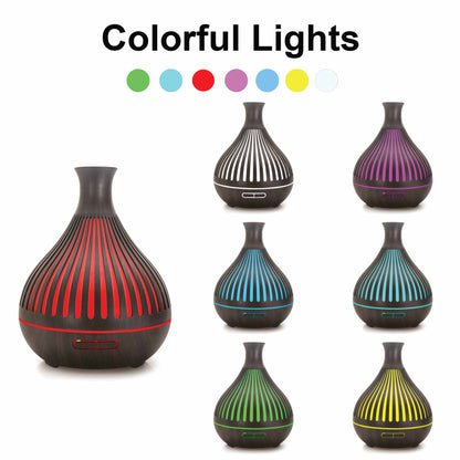 Essential Oil Aroma Diffuser, Ultrasonic Mist Humidifier for Relaxation
