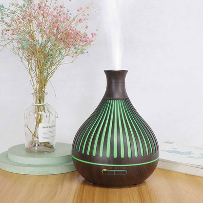 Essential Oil Aroma Diffuser, Ultrasonic Mist Humidifier for Relaxation