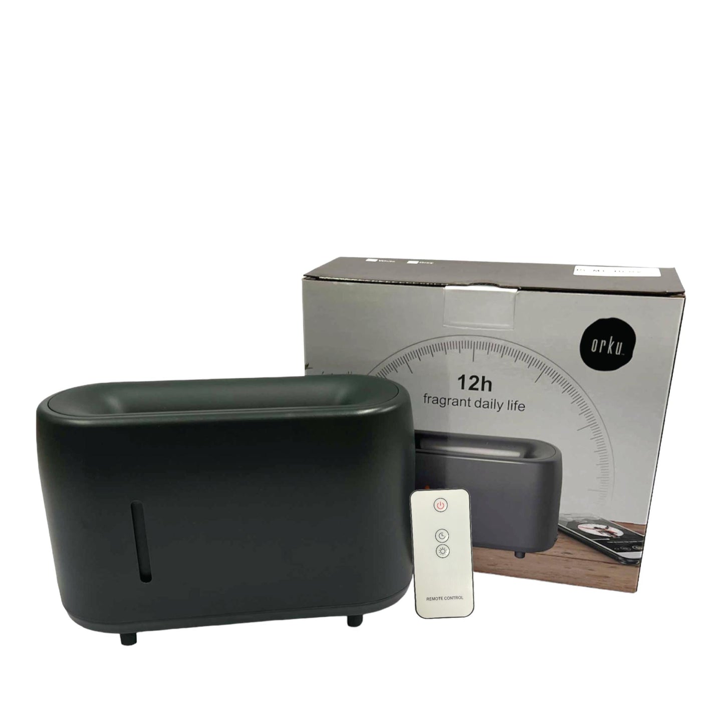 Aroma Diffuser & Remote | 240ml | Flame Fire Style | Air Humidifier - Relaxation Essentials