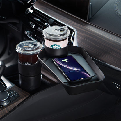 Car Cup Holder Wireless Charger | Fast Charging | Phone Holder - AutoTech