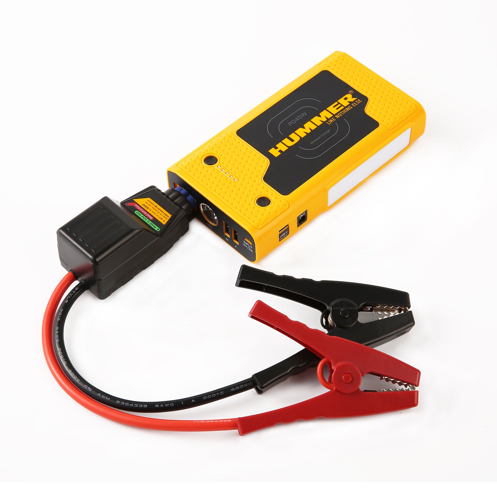 Hummer HX Pro battery clamps and cables