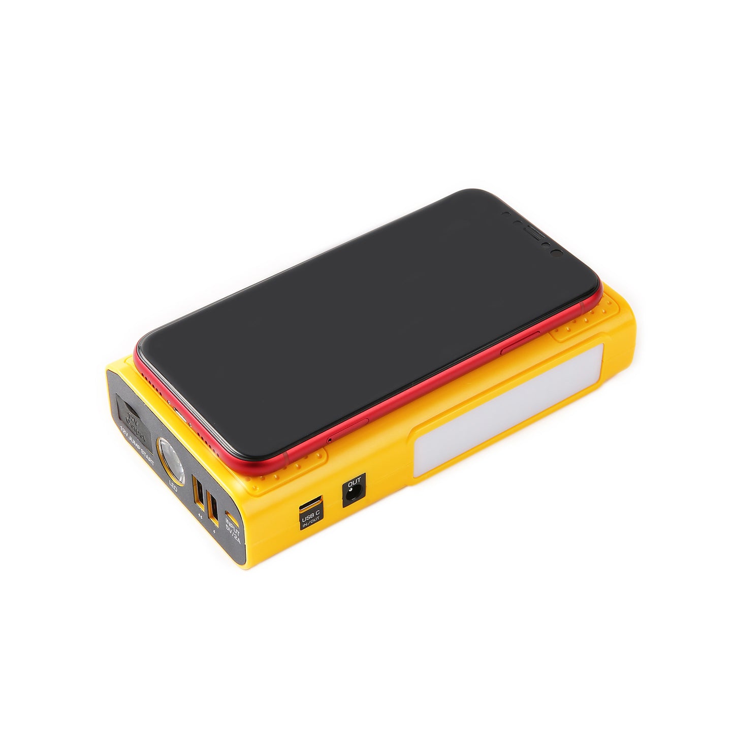 Hummer HX Pro jump starter display and buttons