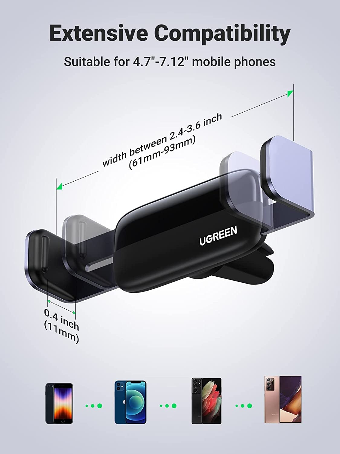 Vehicle Air Vent Phone Holder | Universal Fit - AutoTech
