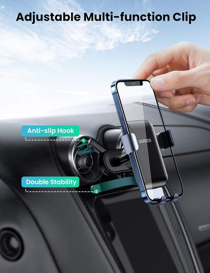 Gravity Car Air Vent Mount Phone Holder - Universal Fit for All Cars