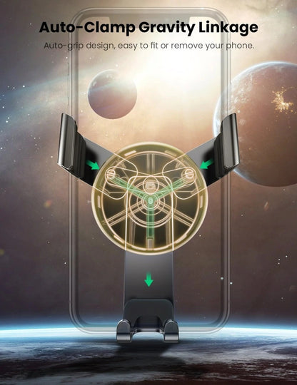Gravity Car Phone Mount | Universal Fit | Easy Installation - AutoTech
