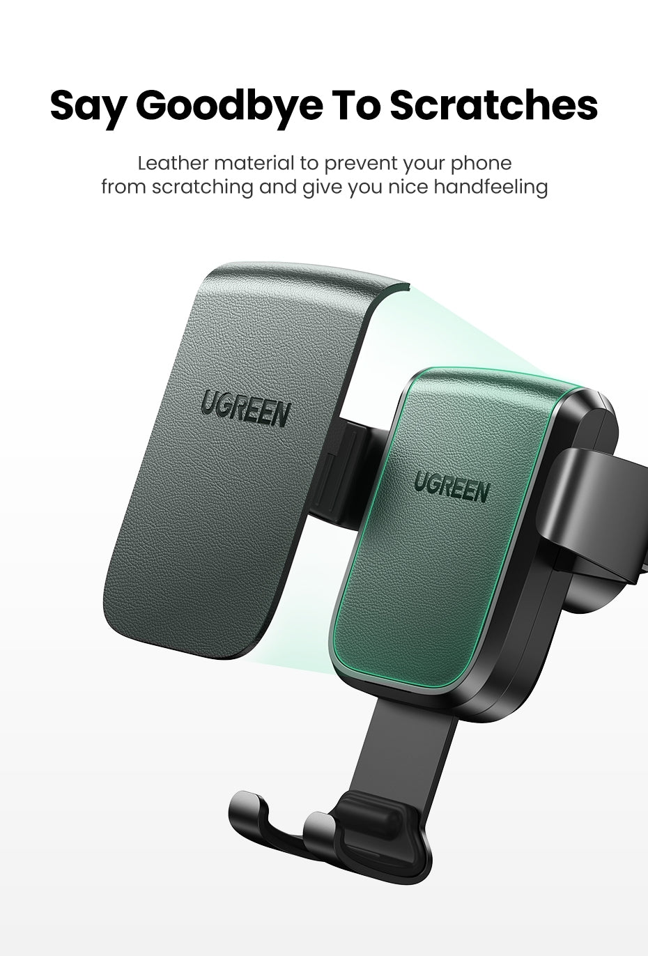 Gravity Phone Holder with Suction Cup | Car Dashboard Mount - AutoTech