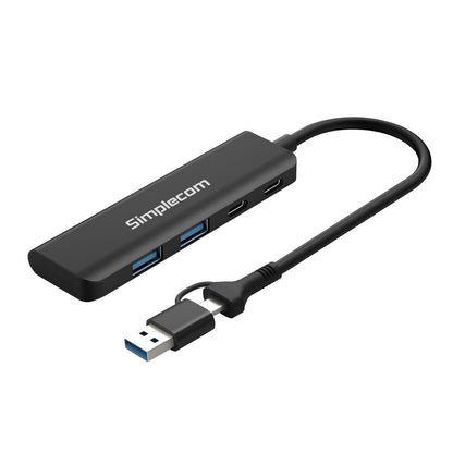 SuperSpeed USB-A and USB-C 4-Port Combo Hub | USB 3.2 Gen 1 - TechWiz