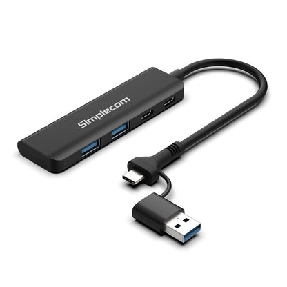 SuperSpeed USB-A and USB-C 4-Port Combo Hub | USB 3.2 Gen 1 - TechWiz