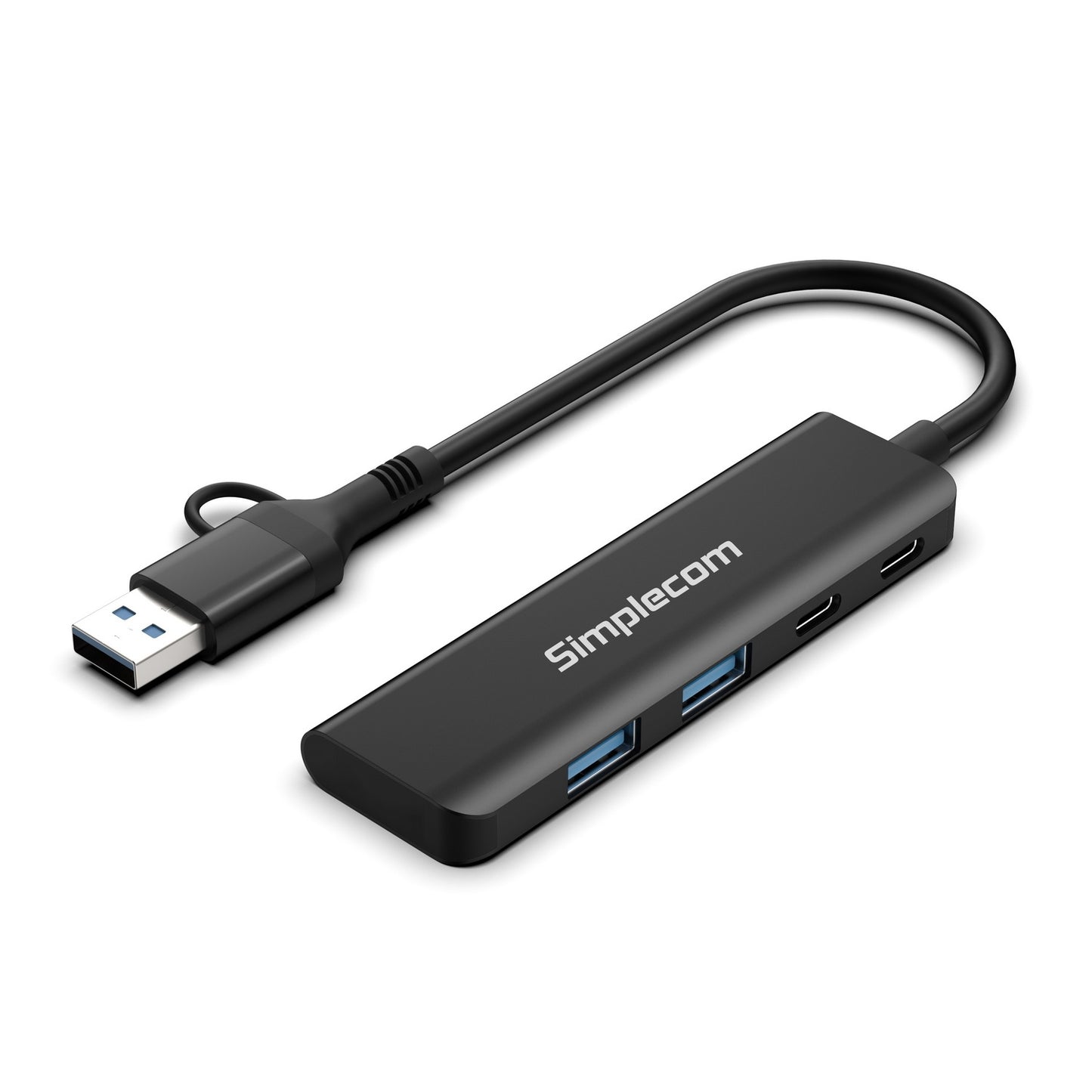 SuperSpeed USB-A and USB-C 4-Port Combo Hub | USB 3.2 Gen 1 - TechWiz