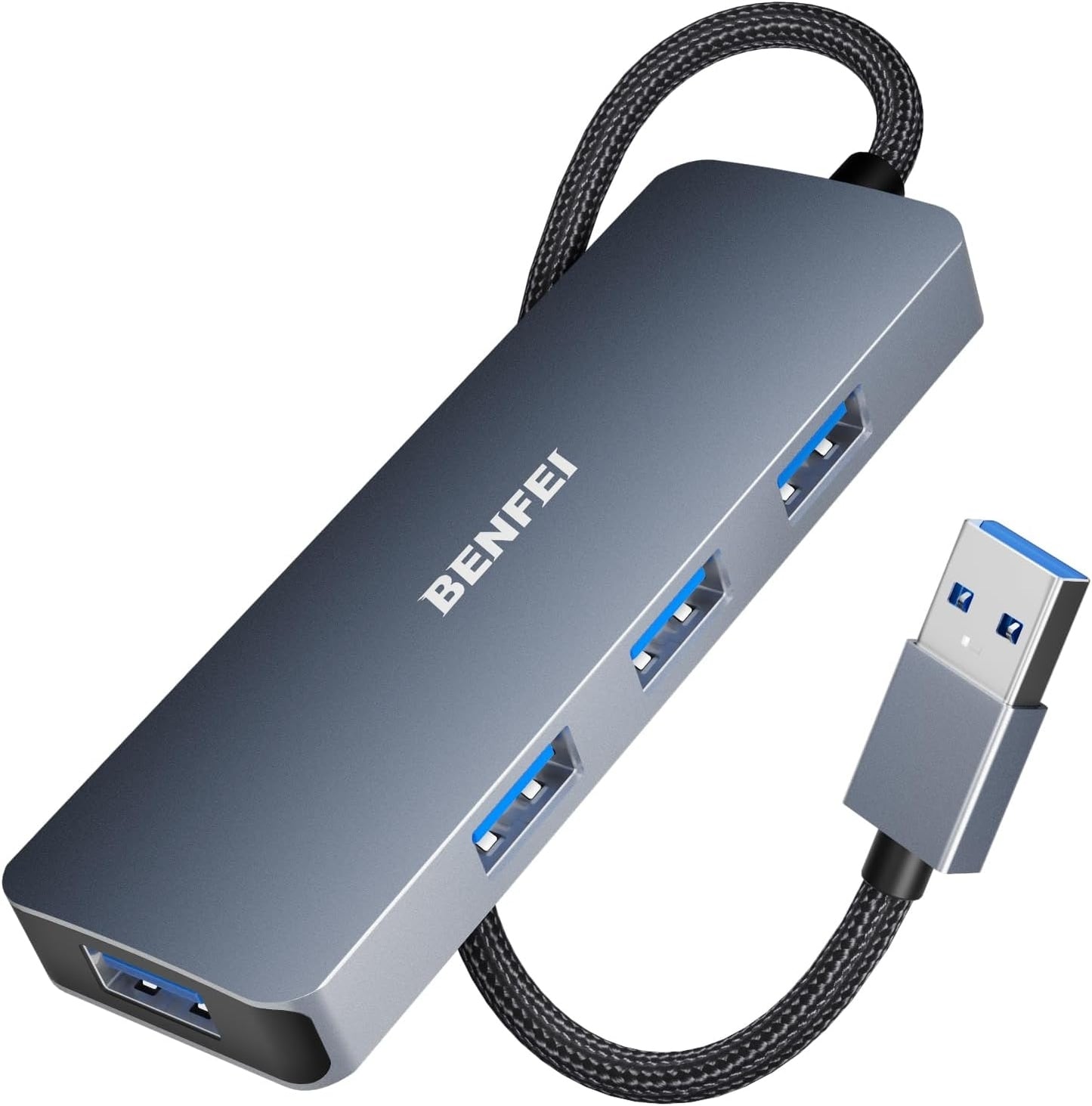 BENFEI USB 3.0 Hub 4-Port – Ultra-Slim