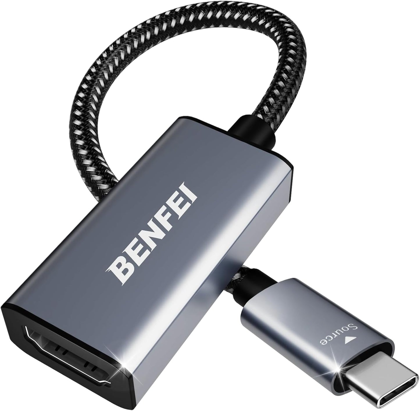 USB-C to HDMI Adapter 4K –  MacBook & iPhone 15 For USB Type-C Devices