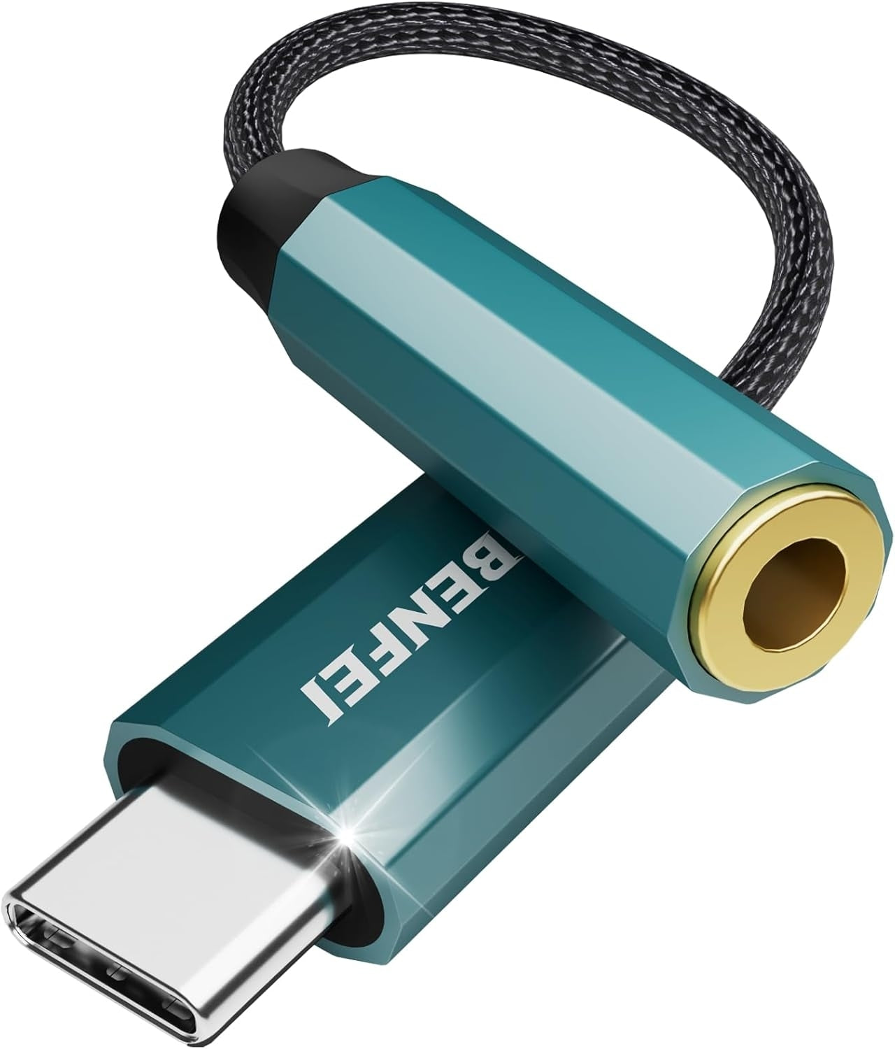 BENFEI USB-C to 3.5mm Audio Jack Adapter - High-Quality, Durable, and Versatile