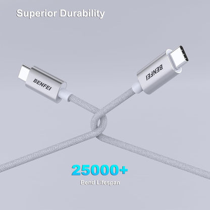 Fast Charging USB C to C Cable 100W - Durable & Reliable - TechGenius