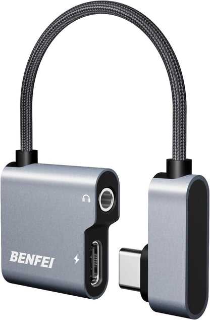 BENFEI USB C to Audio Jack Adapter | 60W Fast Charging | Multi-Functional - TechHub