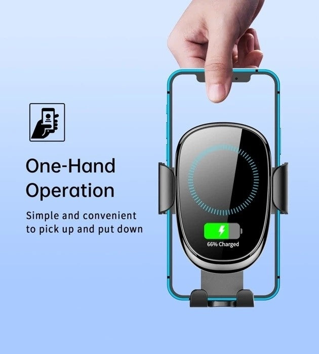 CHOETECH T203-F 15W Gravity Car Charger Mount – Dashboard & Windshield