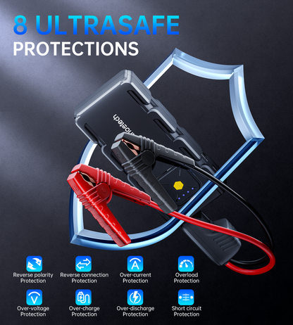 CHOETECH jump starter emergency LED light