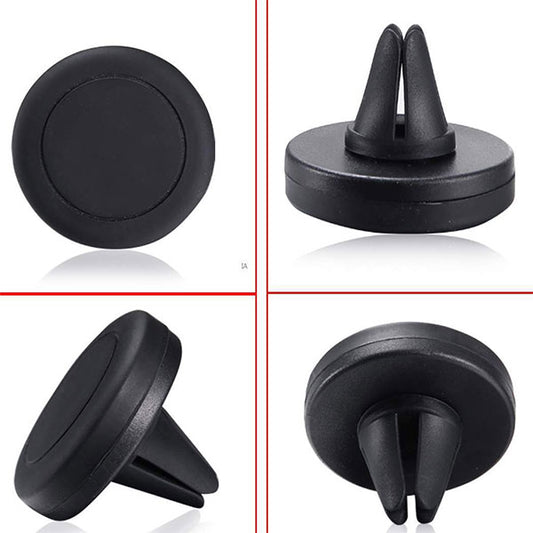 Magnetic Air Vent Phone Mount for Cars - Universal Fit - Black