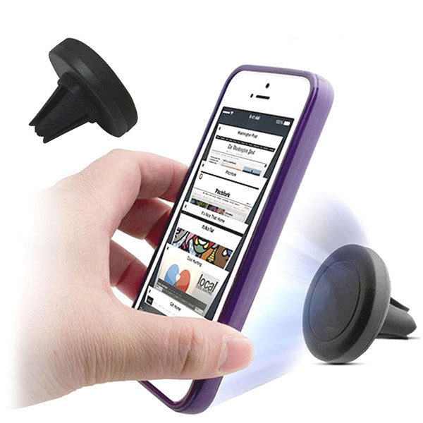 Gold Magnetic Air Vent Phone Mount for Cars - Secure & Stylish - AutoTech