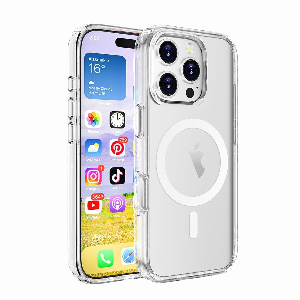 Ultimate iPhone 16 Pro Case - Shockproof Clear MagSafe Compatible Cover