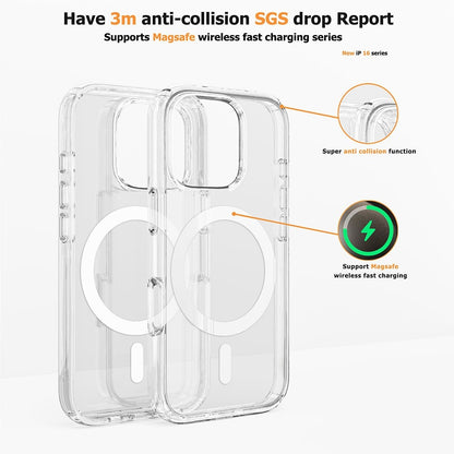 Ultimate iPhone 16 Pro Case - Shockproof Clear MagSafe Compatible Cover