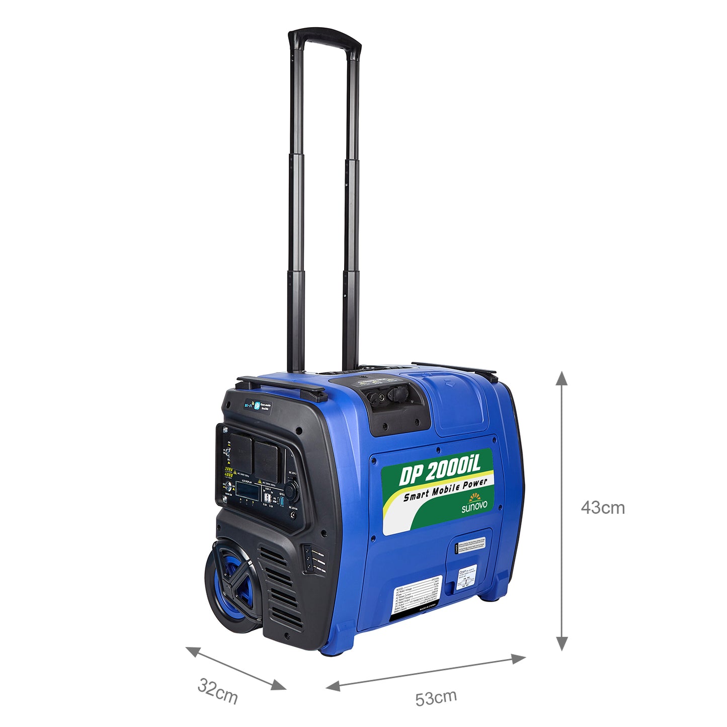 Sunovo 2000W power station specifications