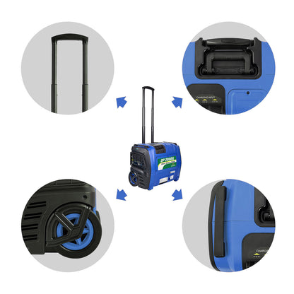 Sunovo portable power station package contents