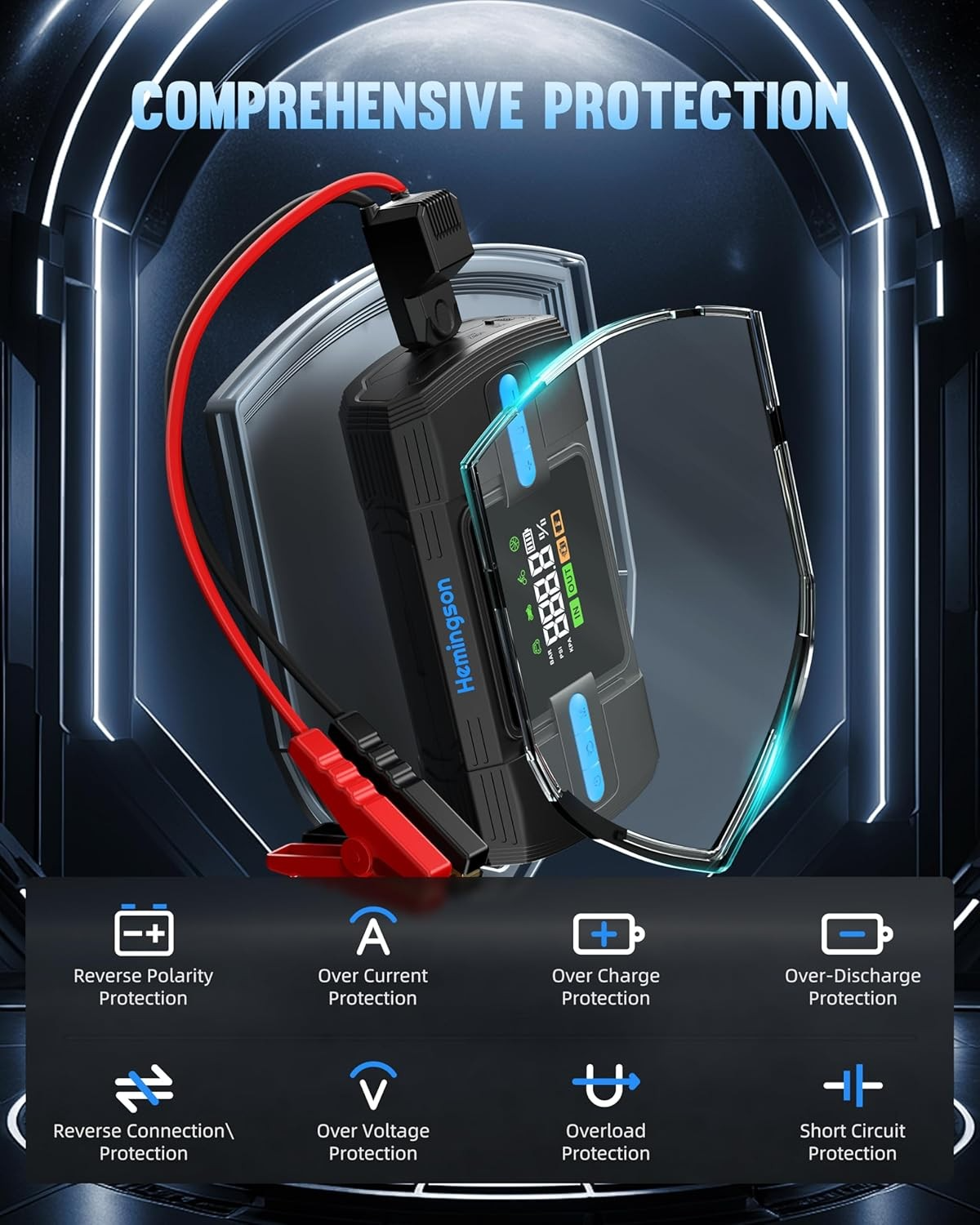 Hemingson 3000A jump starter specifications