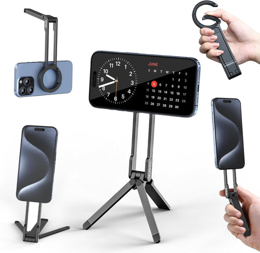 ULANZI MA30 MagSafe Magnetic Tripod Stand for iPhone (Grey)