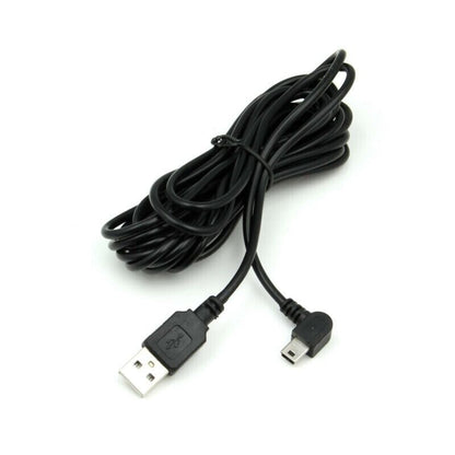 Dash Cam Mini USB Right Angle Charging Cable 3.5m