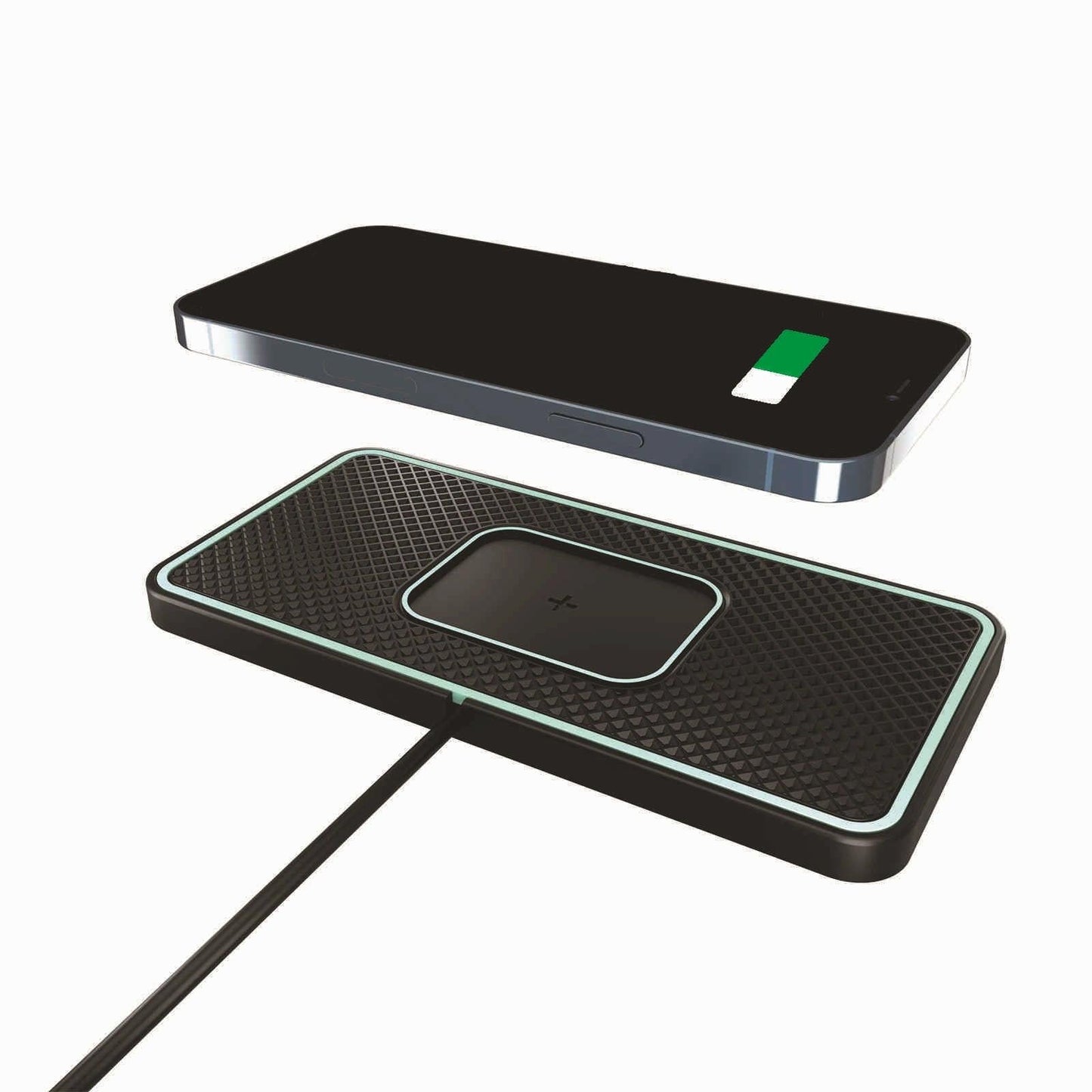 15W Wireless Car Charger Pad – For iPhone, AirPods & More | Anti-Slip
