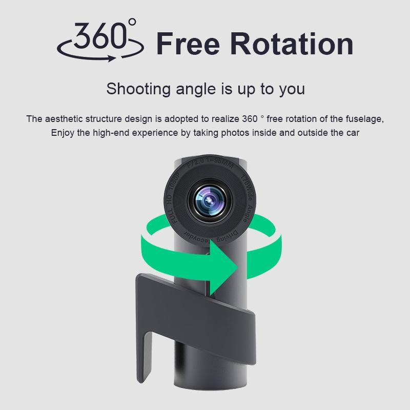 360 Degree Dual Camera Car Wifi Driving Recorder - Enhanced Safety & Security - AutoGuard