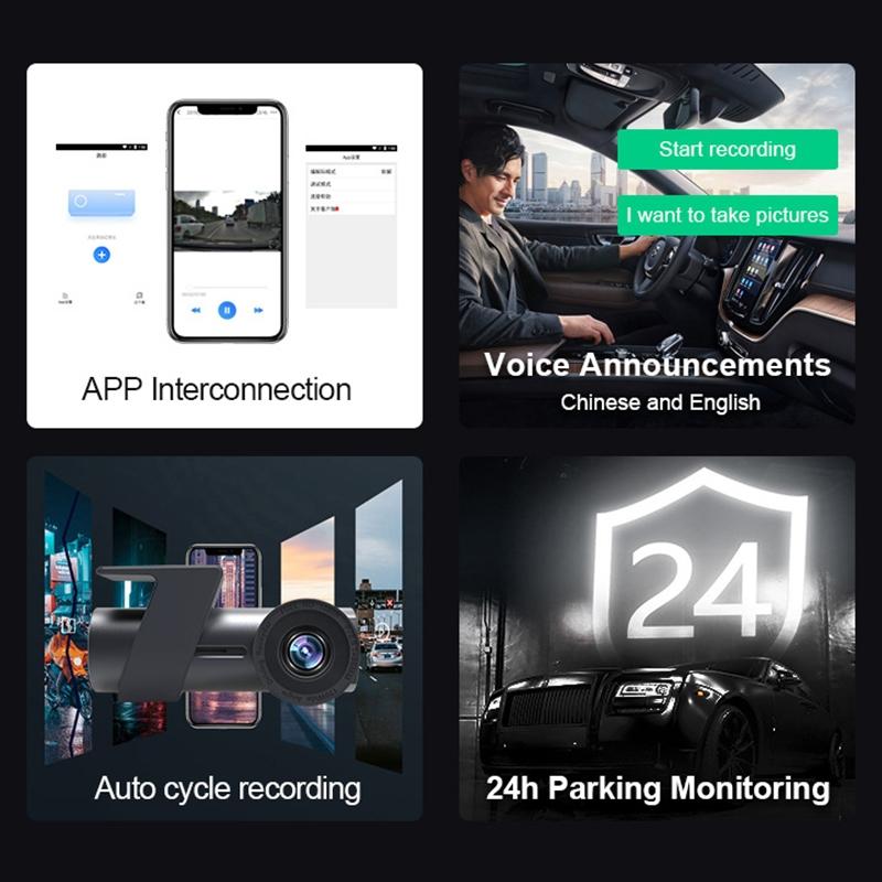 360 Degree Dual Camera Car Wifi Driving Recorder - Enhanced Safety & Security - AutoGuard