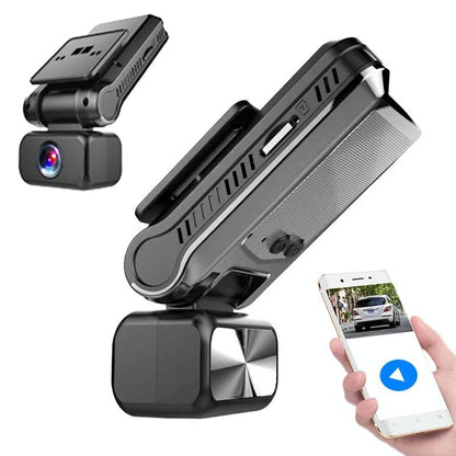 HD Night Vision Car Dash Cam | 4K WiFi Recording - DriveGuard
