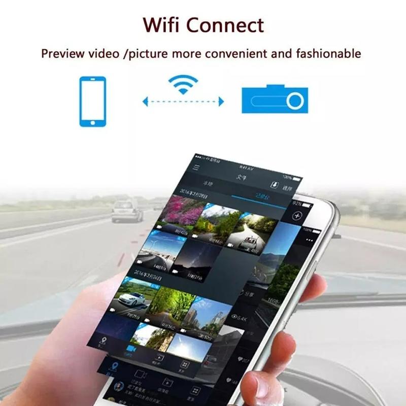 Mini Car Dash Cam | WiFi & Motion Detection | Full HD - AutoGuard