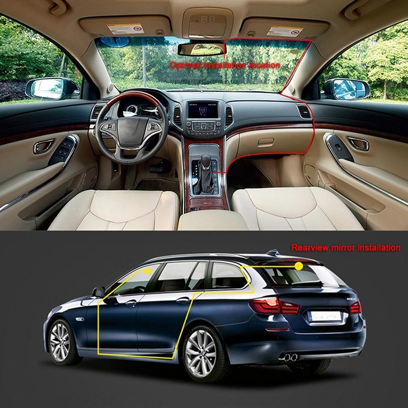 Full HD Car Dvr with Night Vision and Adas - DriveGuard